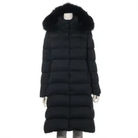 ヘルノ ポリエステル ダウンジャケット 38 ブラック