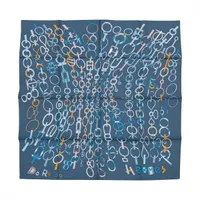 エルメス カレ90 Le Carnaval des Animaux 動物の謝肉祭 シルク