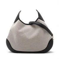 グッチ オフィディア レザー 2WAYハンドバッグ ベージュ ABランクの