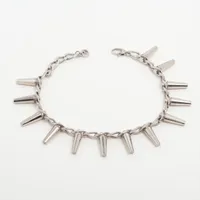 グッチ メタル チョーカー シルバー