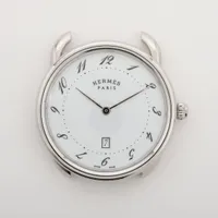 エルメス アルソー AR7Q.810 SS QZ ホワイト文字盤