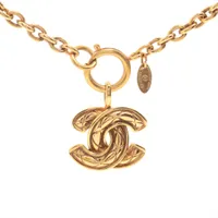 シャネル ココマーク マトラッセ GP ブローチ 1142 ゴールド AB