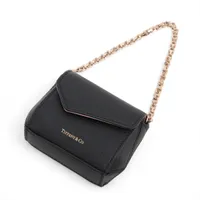 ティファニー GP×革 チャーム ブラック