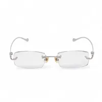 カルティエ メタル メガネ シルバー