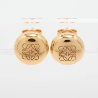 ロエベ アナグラム キャンバス×レザー ショルダーストラップ ベージュ