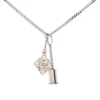 ロエベ アナグラム GP ブローチ シルバー ABランクの買取参考価格