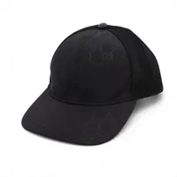 グッチ GG 510950 ナイロン キャップ M ブラック