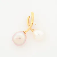 タサキ パール ダイヤ K18(YG)