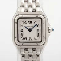 カルティエ ミニパンテール WSPN0012 SS QZ シルバー文字盤