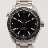 オメガ シーマスター プラネットオーシャン 232.30.42.21.01.001 SS AT 黒文字盤