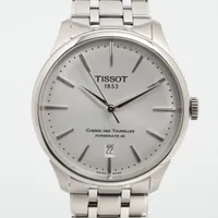 ティソ シュマン ドゥ トゥレル T139807A SS AT シルバー文字盤