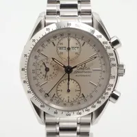 オメガ スピードマスター 3521.30 SS AT シルバー文字盤