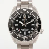 セイコー プロスペックス 6R54-00D0 SS AT ブラック文字盤