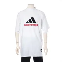 バレンシアガ×アディダス コットン Tシャツ 22年 1 ホワイト