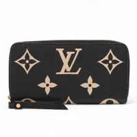 ヴィトン バイカラー モノグラム アンプラント ジッピーウォレット