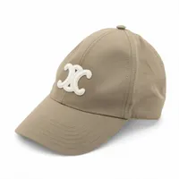 セリーヌ トリオンフ 2AUT6969P コットン キャップ L カーキ