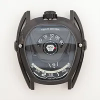 ノーブランド リアクター SS AT 黒文字盤