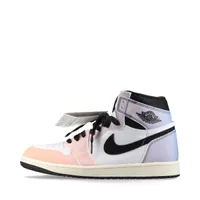 ナイキ レザー ハイカットスニーカー 28cm ベージュ×ホワイト Aランク