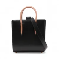 クリスチャンルブタン フランジバス キャンバス×レザー 2WAYトート