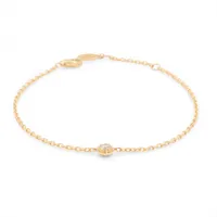 カルティエ ダムール ダイヤ 750(YG) 直径約5.00mm