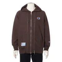 チャンピオン×アンダーカバー コットン パーカー S ブラウン