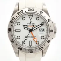 ロレックス エクスプローラーⅡ 226570 SS AT 白文字盤 Aランクの買取