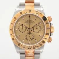 ロレックス コスモグラフデイトナ 116523 SS×YG AT シャンパン文字盤