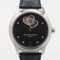 フレデリックコンスタント ハートビート FC-303/310X3B/BD/4/6 SS×革 AT 青文字盤