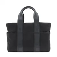 エルメス アカプルコPM ナイロン ブラック シルバー金具