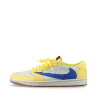 ナイキ×トラヴィススコット AIR JORDAN 1 LOW OG SP ヌバックレザー スニーカー 29cm マルチカラー