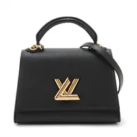 ヴィトン LVロゴ ツイスト・ワンハンドル PM M57093 ブラック