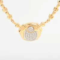 ランバン ダイヤ 750(YG)×Pt900