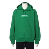 シュプリーム コットン パーカー 24年 L グリーン