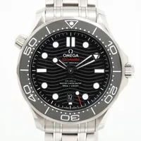 オメガ シーマスター プロフェッショナル ダイバー 300M コーアクシャル マスタークロノメーター 210.30.42.20.01.001 SS AT 黒文字盤