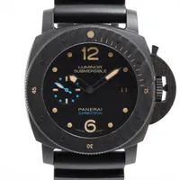 パネライ サブマーシブル カーボテック PAM00616 カーボン×ラバー AT 黒文字盤