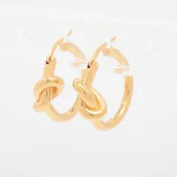 セリーヌ ノット GP フープピアス UCA1215 ゴールド