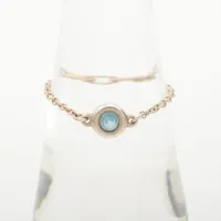 ティファニー カラー バイザヤード 925×アメジスト ブレスレット