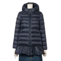 モンクレール ナイロン ダウンジャケット 18年 12anni152cm ネイビー