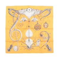 エルメス カレ90 LE TAROT タロットカード シルク スカーフ レッド