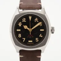 アンダーン SS×革 AT 黒文字盤