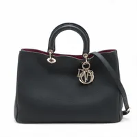 クリスチャンディオール レディディオール カナージュ レザー 2WAY