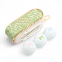 ヴィトン その他 ゴルフボール ホワイト×グリーン