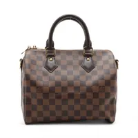 ヴィトン ダミエ スピーディ バンドリエール 25 N41368 ブラウン
