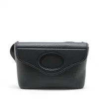 バーバリー レザー ボディバッグ ブラック