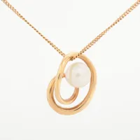 4℃ パール K18(YG) 約5.0mm