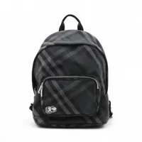 バーバリー ナイロン バックパック/リュック ブラック