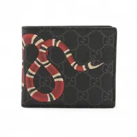 グッチ GGエンボス 676656 マネークリップ ブラック Aランクの買取