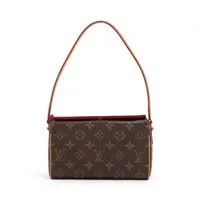 ヴィトン モノグラム レシタル M51900 ブラウン