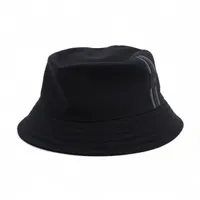 1円 エルメス コットン100％ ハット ブラック 服飾小物BH677