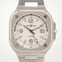 ベル&ロス BR05 SS AT シルバー文字盤